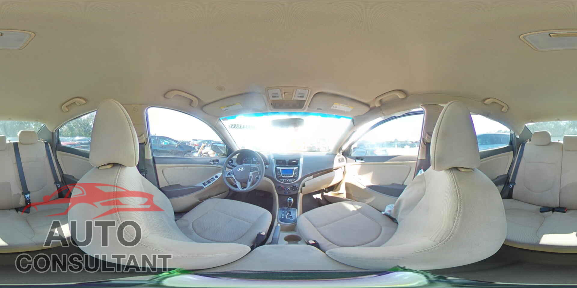 HYUNDAI ACCENT 2014 - KMHCU4AE4EU621112