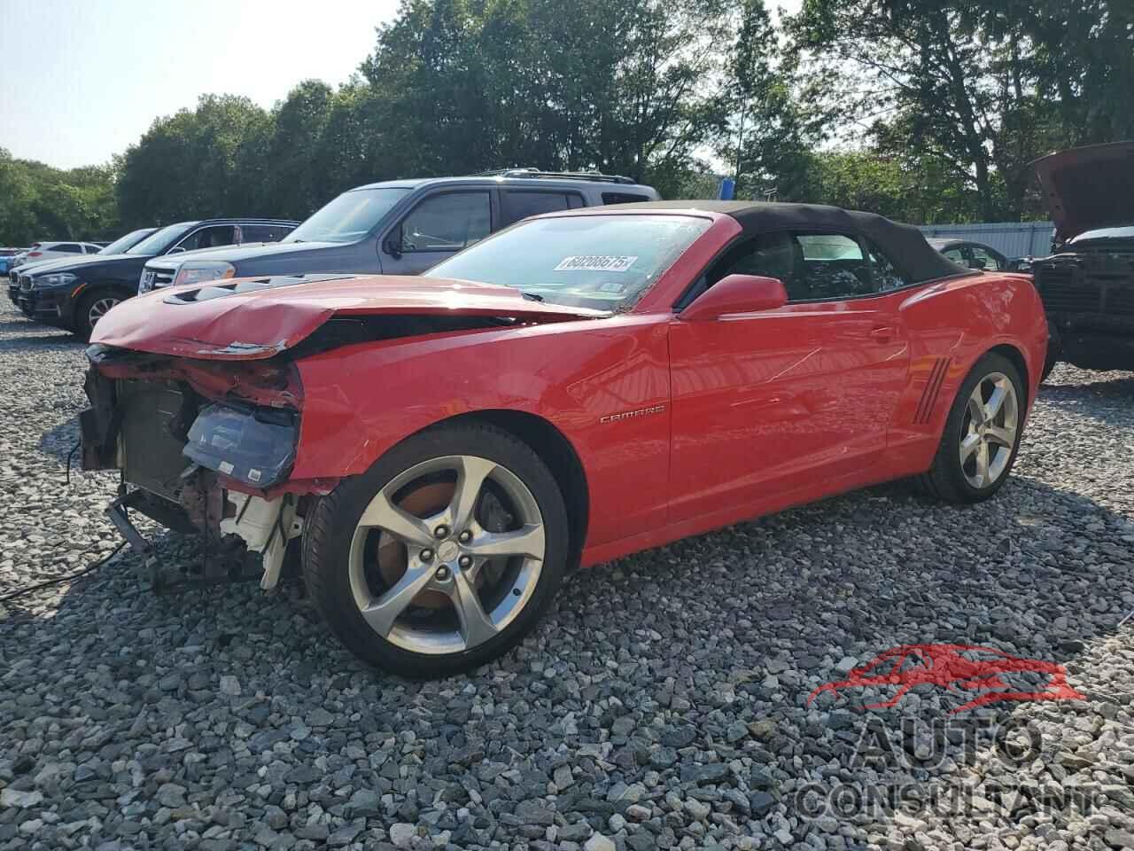 CHEVROLET CAMARO 2014 - 2G1FK3DJ2E9295181