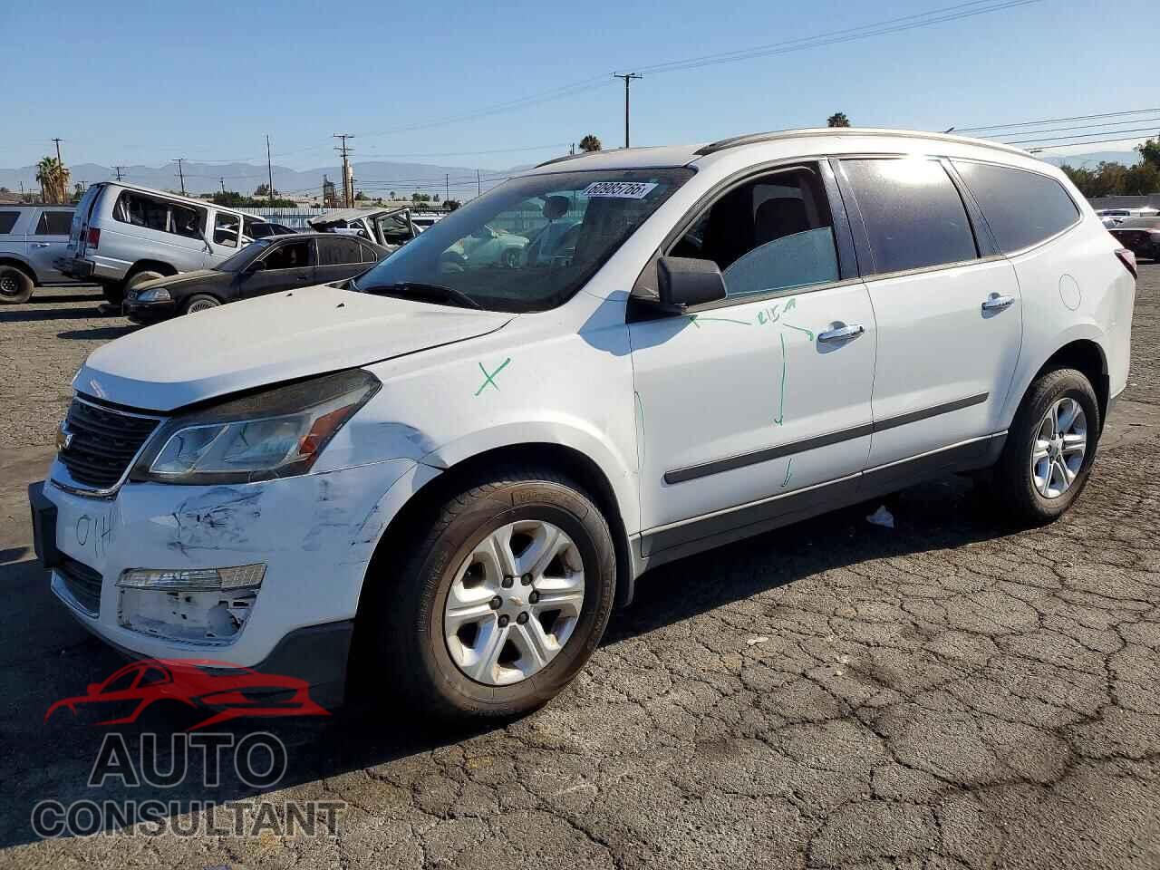 CHEVROLET TRAVERSE 2016 - 1GNKRFED9GJ159236