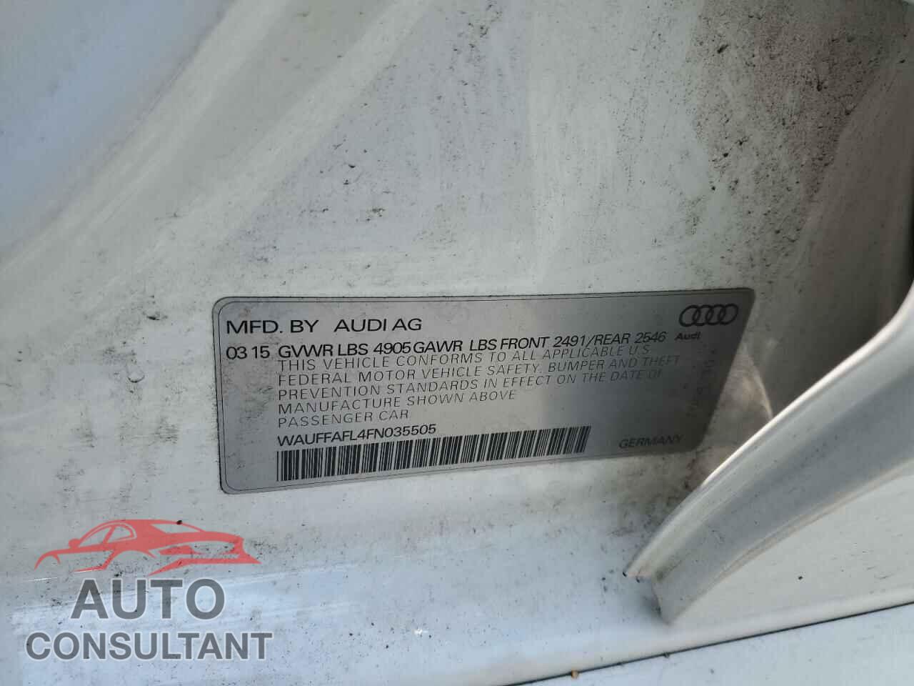 AUDI A4 2015 - WAUFFAFL4FN035505