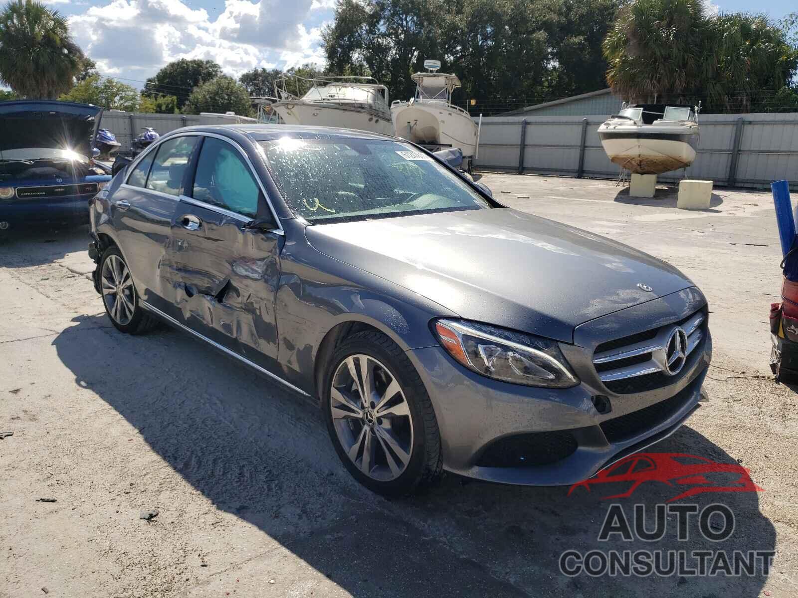 MERCEDES-BENZ C-CLASS 2018 - WDDWF4KB6JR396503