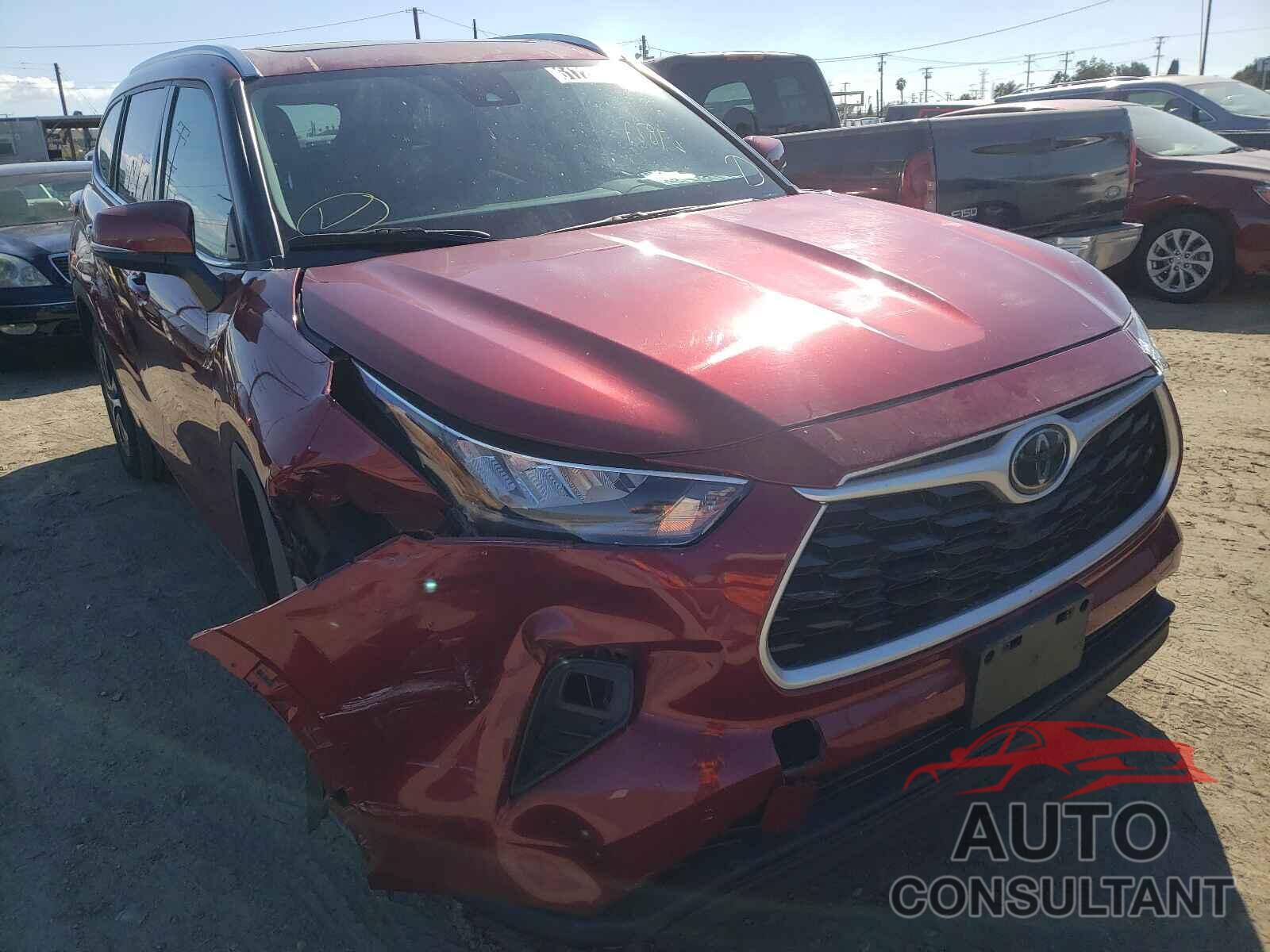 TOYOTA HIGHLANDER 2020 - 5TDGZRAH4LS005099