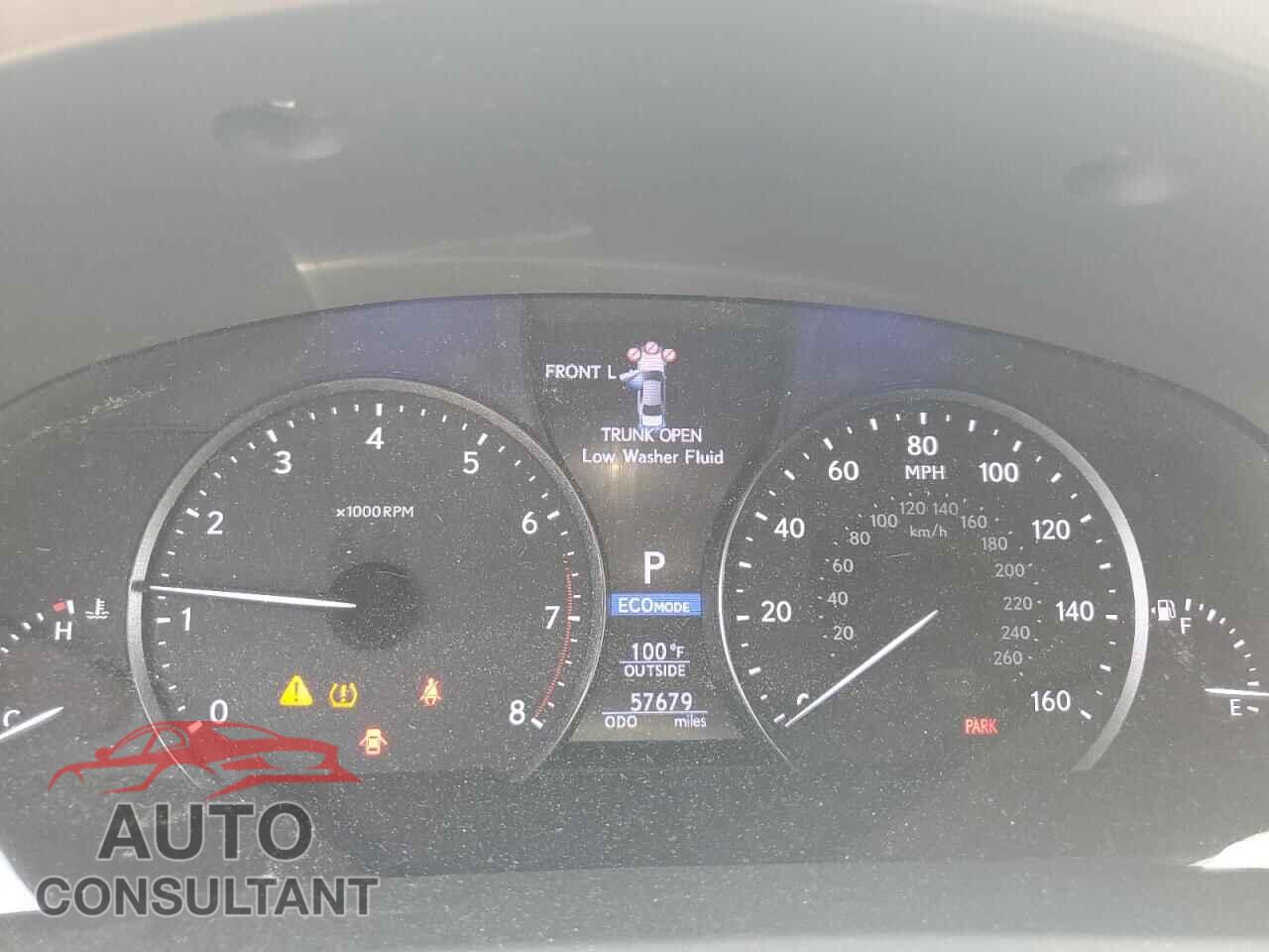 LEXUS LS460 2013 - JTHBL5EF5D5124668