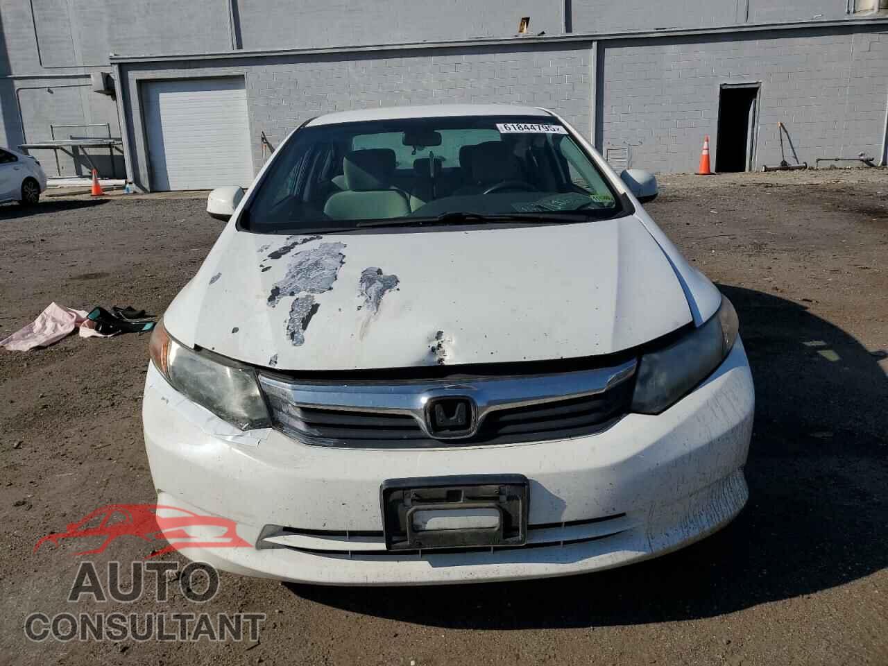 HONDA CIVIC 2012 - 19XFB2F59CE357983