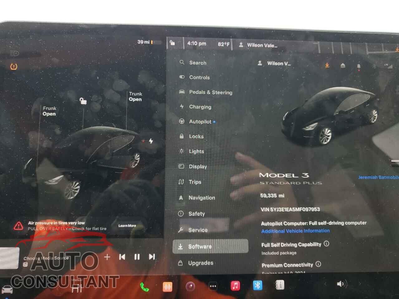 TESLA MODEL 3 2021 - 5YJ3E1EA5MF097953