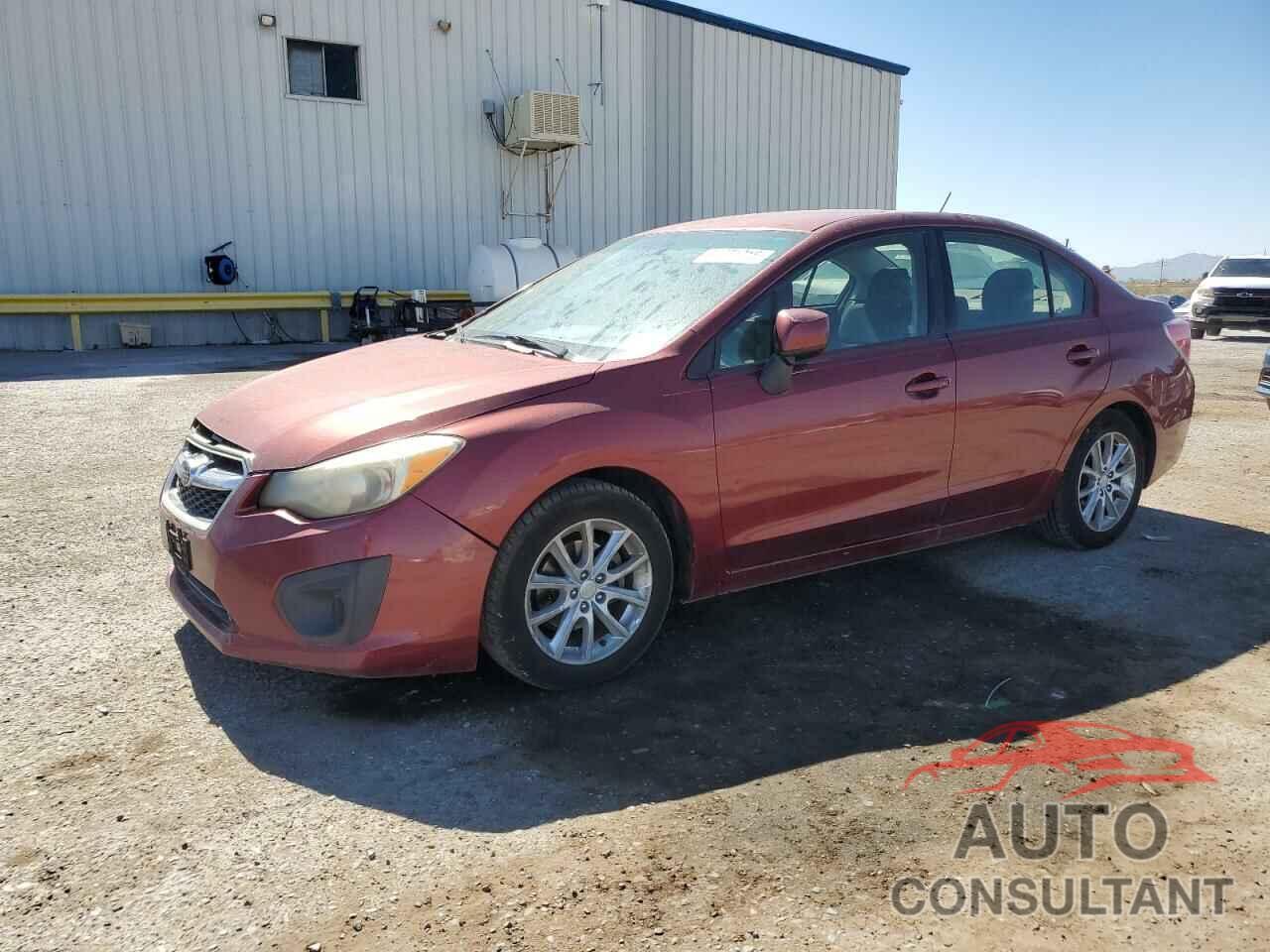 SUBARU IMPREZA 2012 - JF1GJAB68CH015599