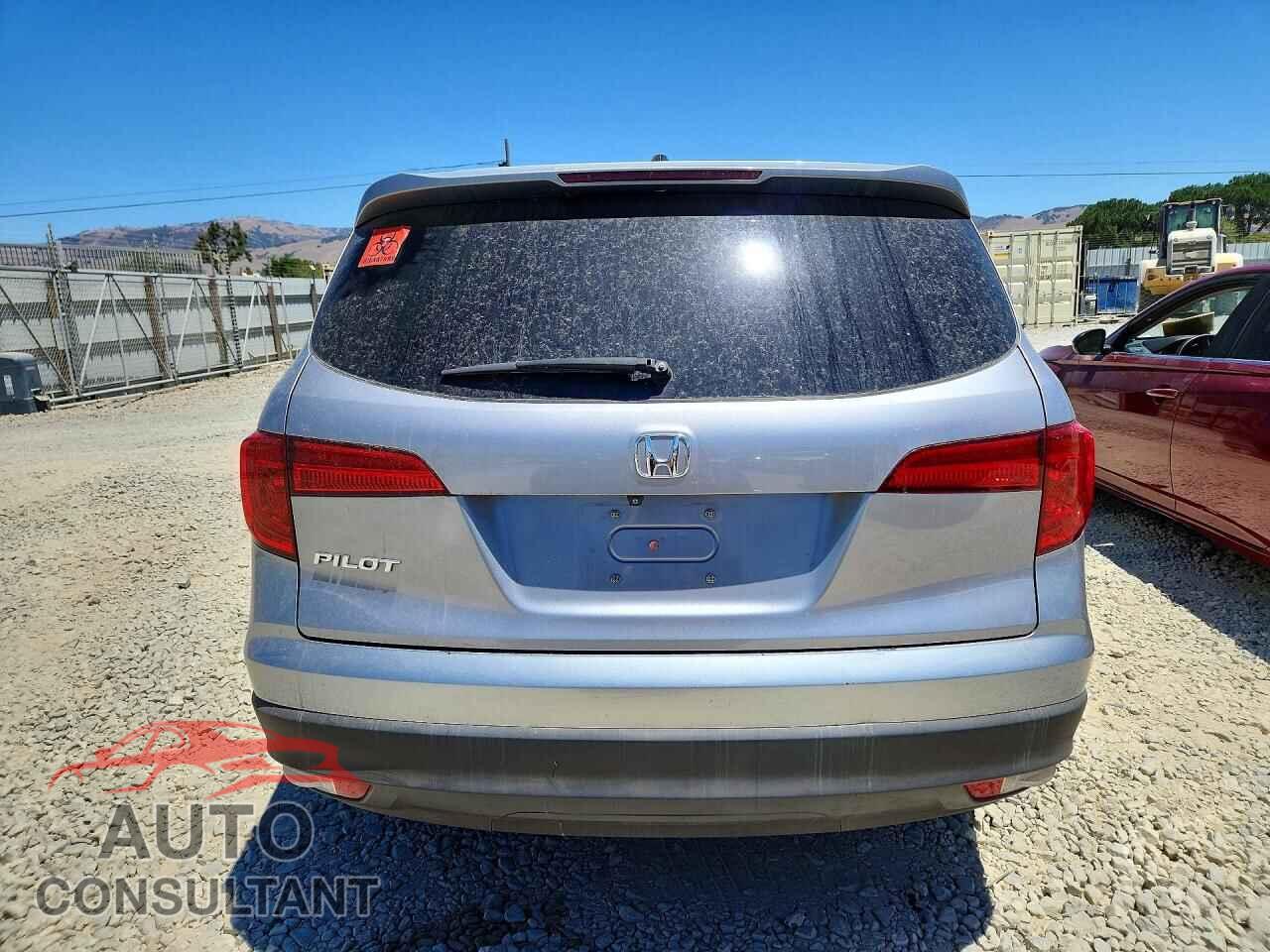 HONDA PILOT 2017 - 5FNYF5H5XHB037049