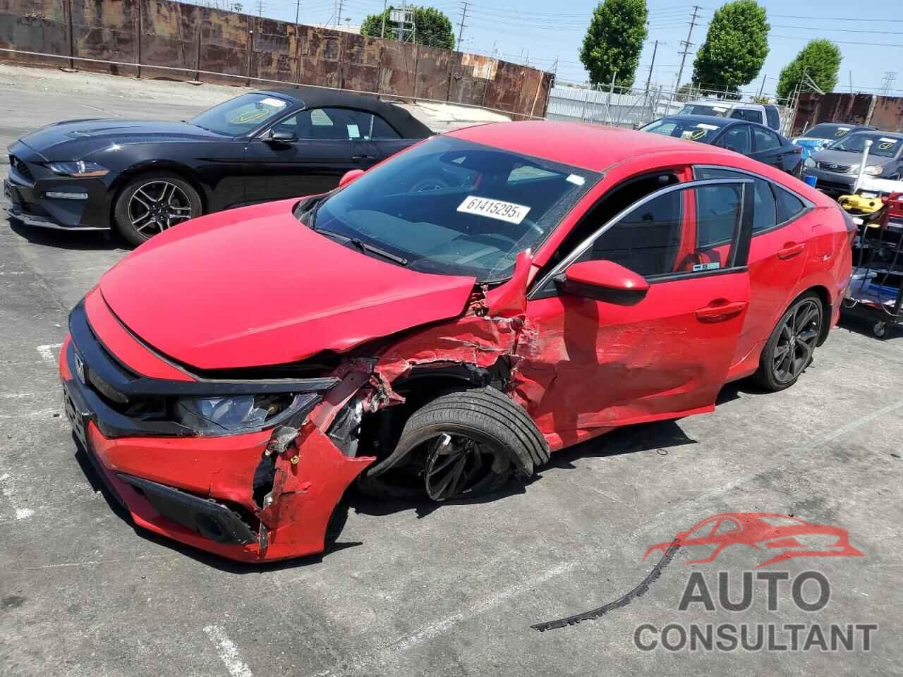 HONDA CIVIC 2021 - 2HGFC2F81MH531625