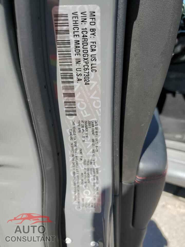 DODGE DURANGO 2023 - 1C4RDJDGXPC673024