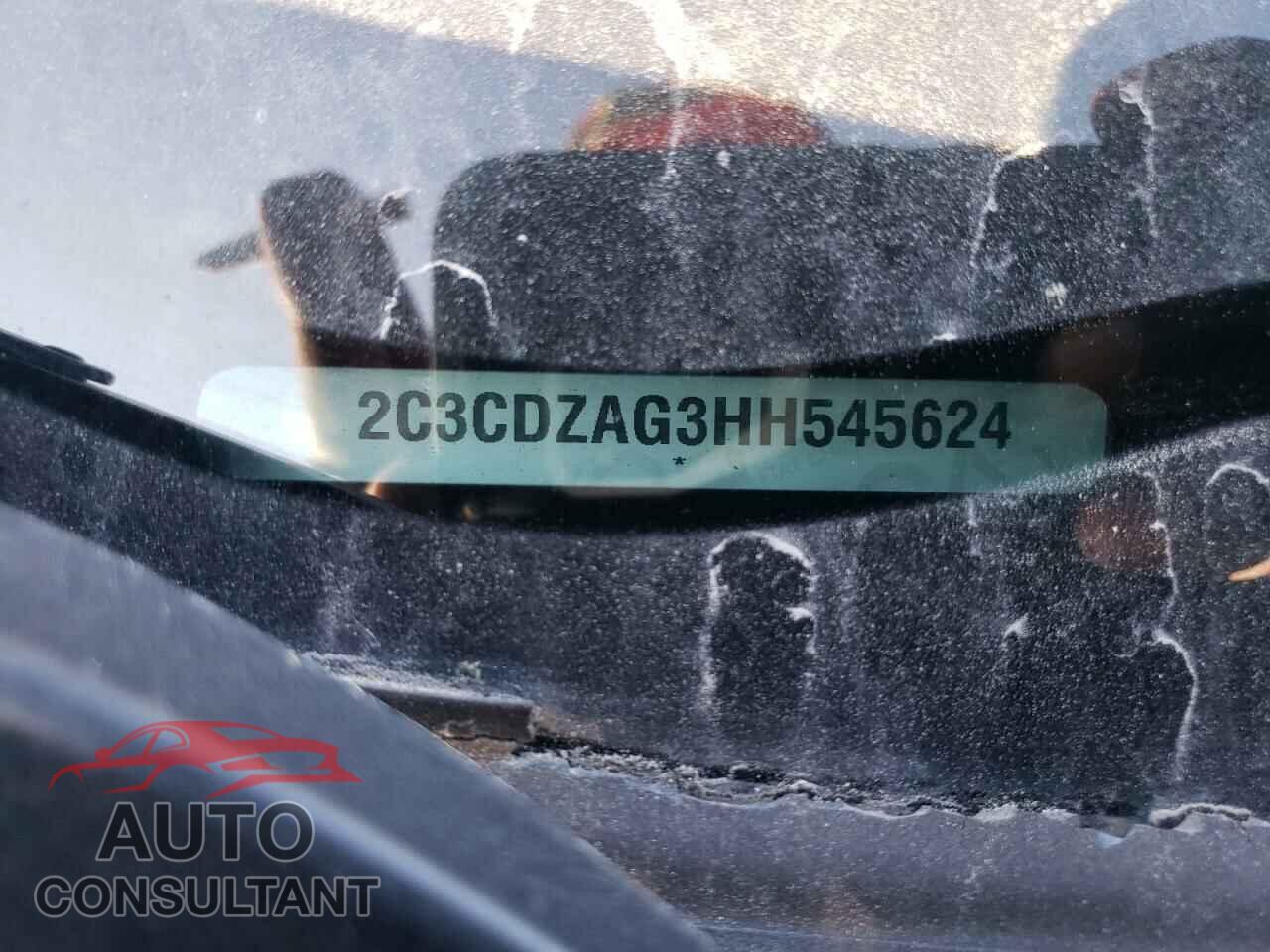 DODGE CHALLENGER 2017 - 2C3CDZAG3HH545624