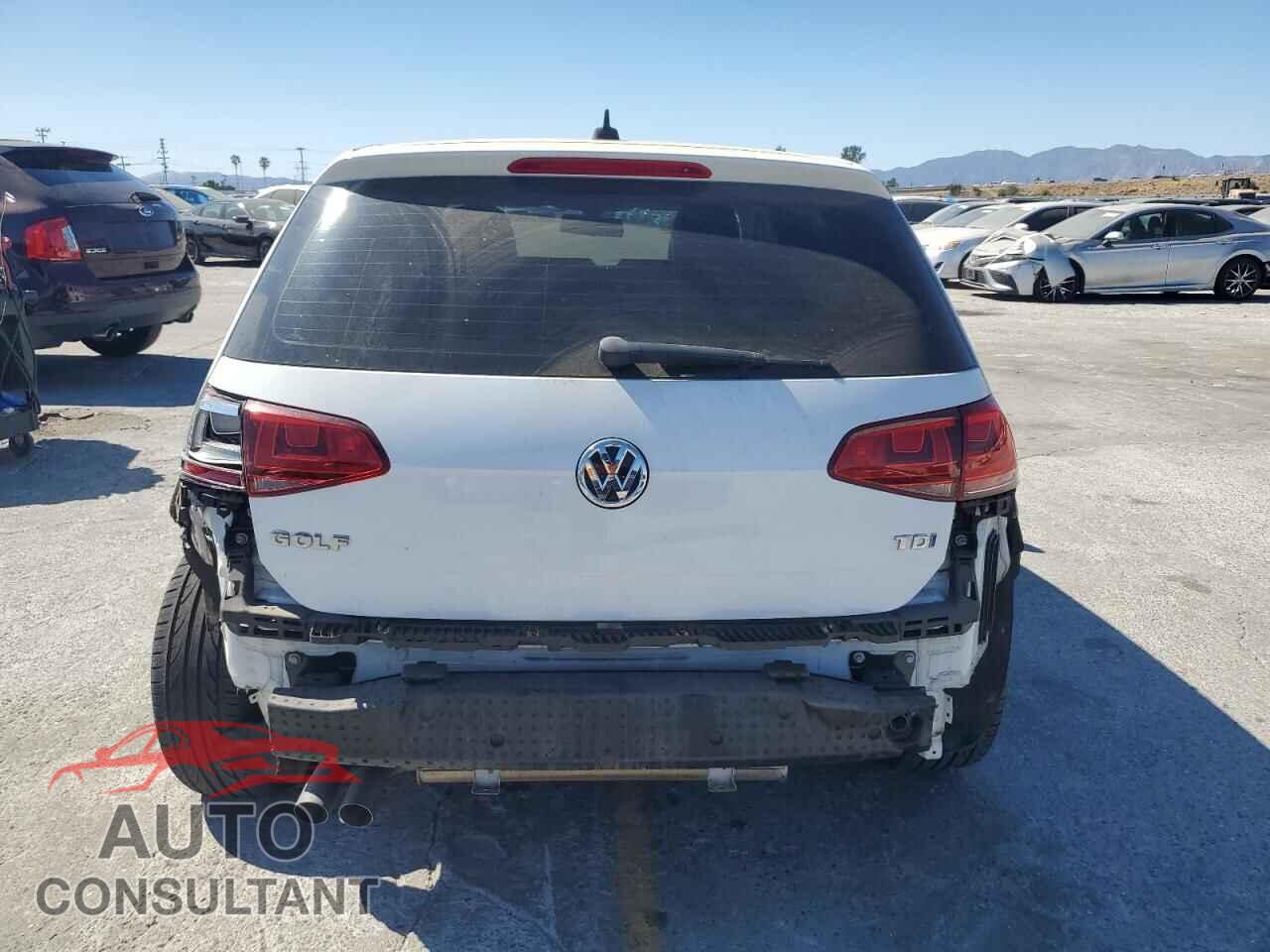 VOLKSWAGEN GOLF 2015 - 3VW2A7AU6FM034351