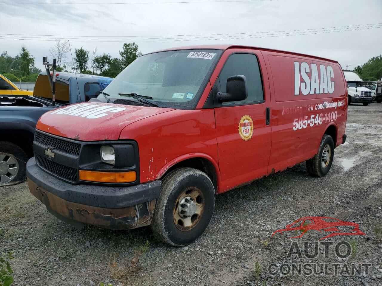 CHEVROLET EXPRESS 2010 - 1GCZGFBA4A1136638