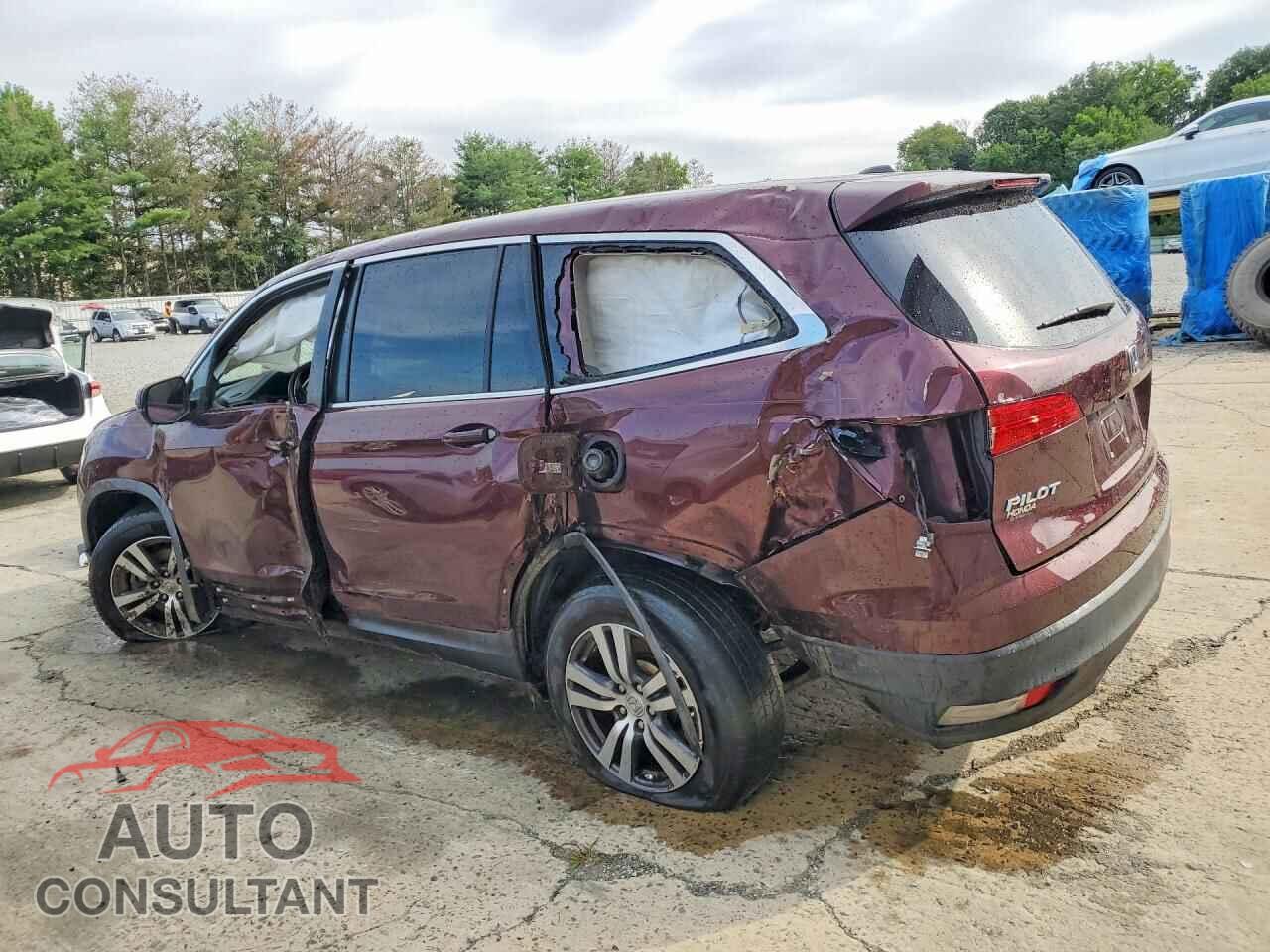 HONDA PILOT 2017 - 5FNYF6H57HB085596