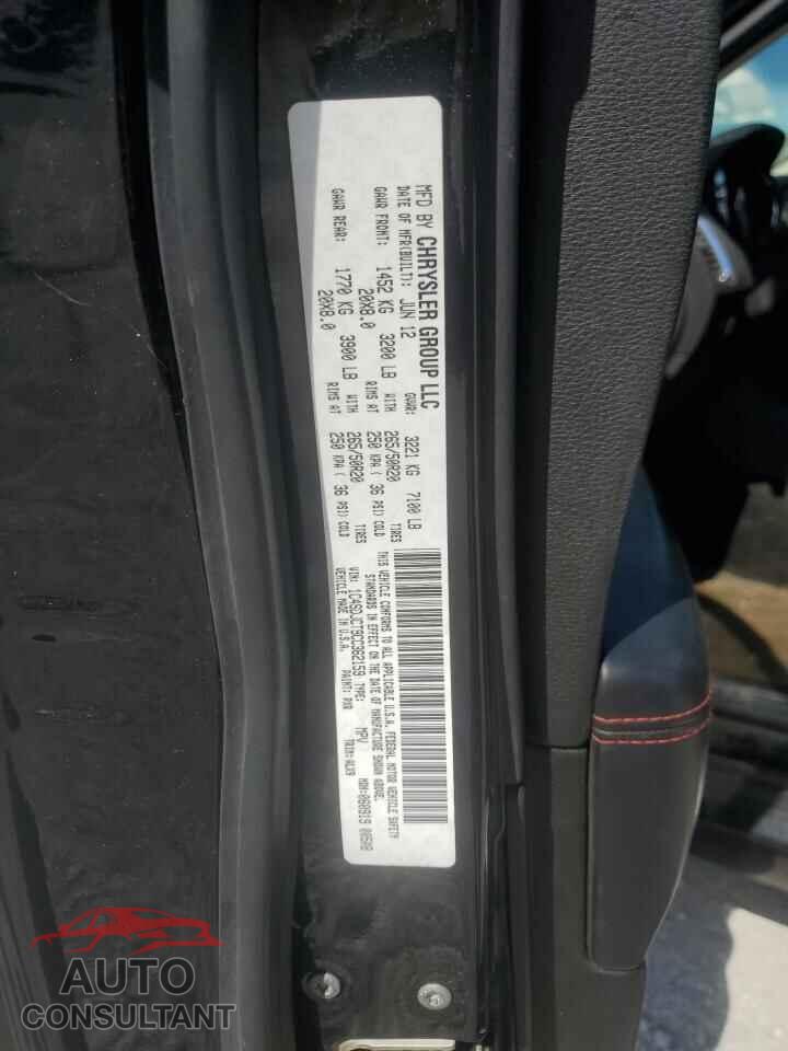DODGE DURANGO 2012 - 1C4SDJCT9CC362159