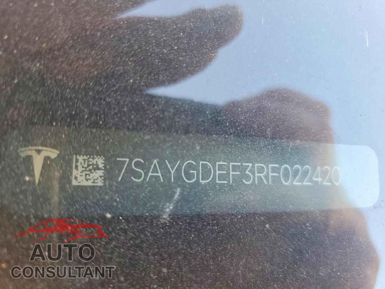TESLA MODEL Y 2024 - 7SAYGDEF3RF022420