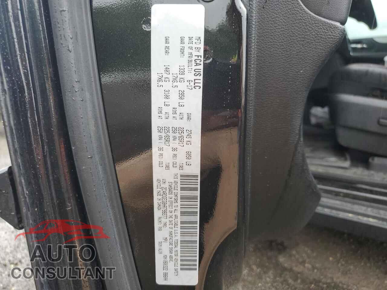 DODGE CARAVAN 2017 - 2C4RDGEG8HR799277