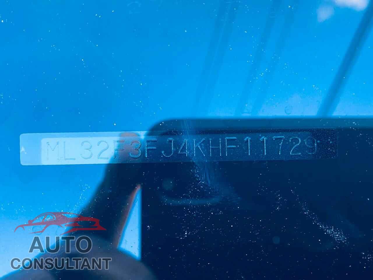 MITSUBISHI MIRAGE 2019 - ML32F3FJ4KHF11729