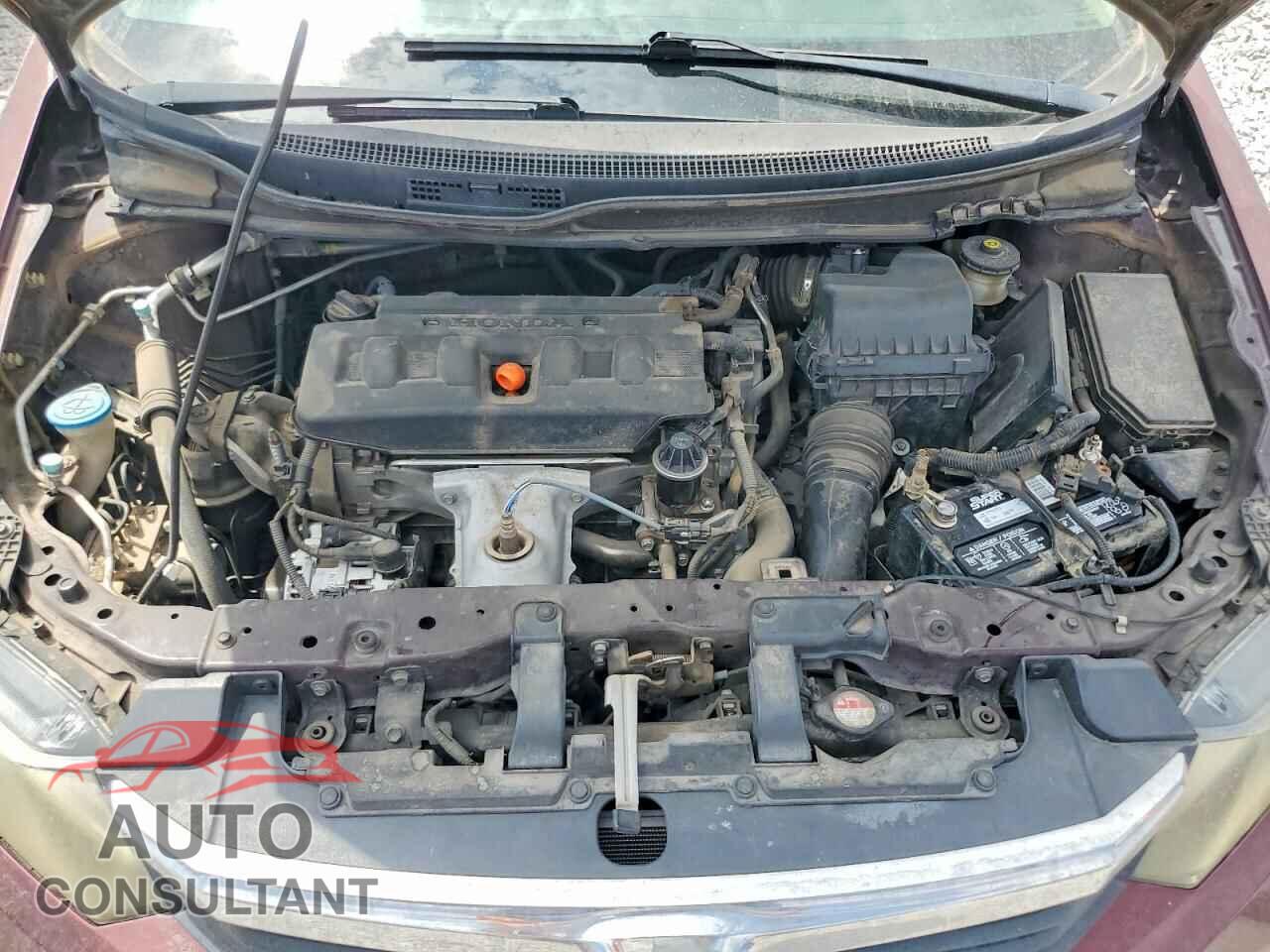 HONDA CIVIC 2012 - 2HGFB2F5XCH540833