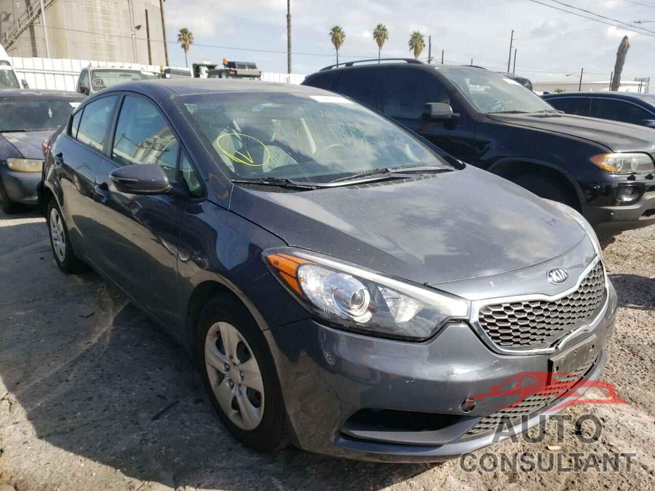 KIA FORTE 2016 - KNAFX4A60G5536652