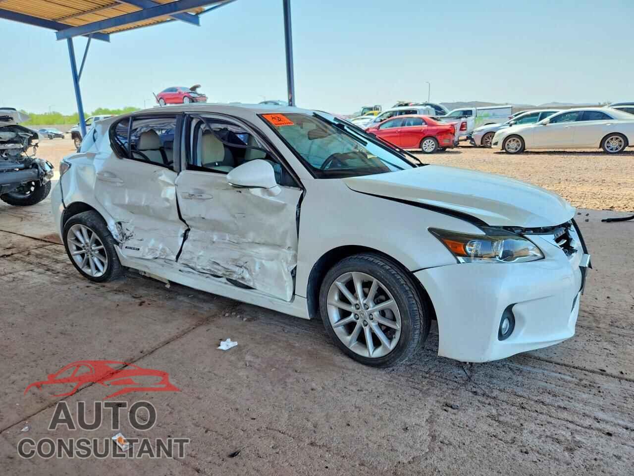LEXUS CT 200 2012 - JTHKD5BH2C2095987