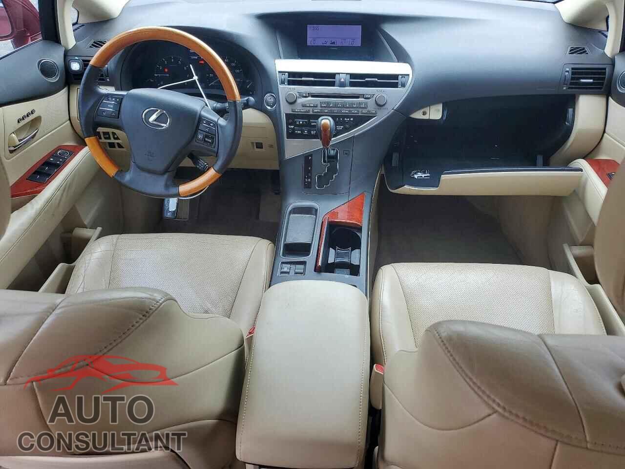 LEXUS RX350 2012 - 2T2ZK1BA2CC079559