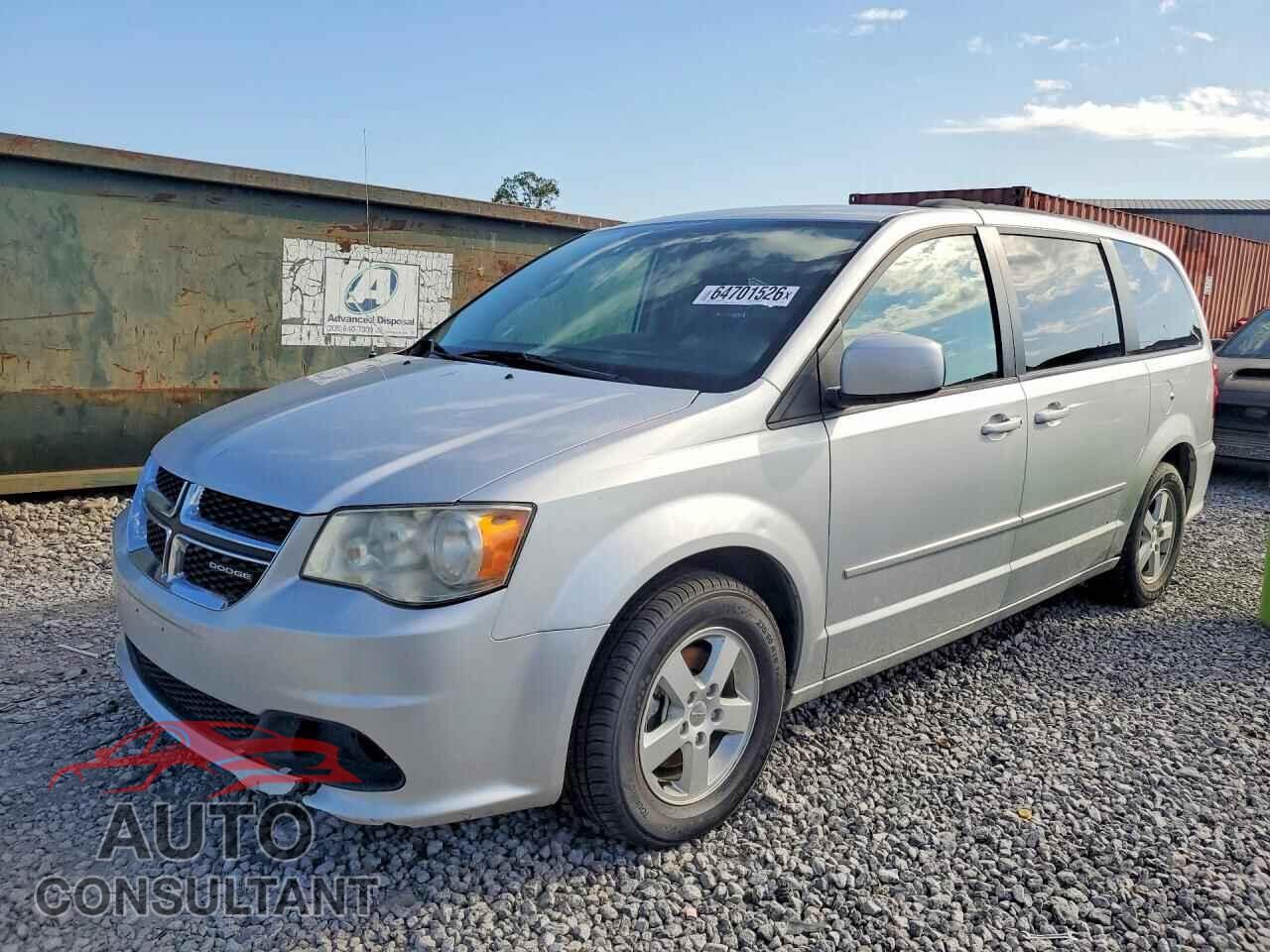 DODGE CARAVAN 2011 - 2D4RN3DG6BR728645