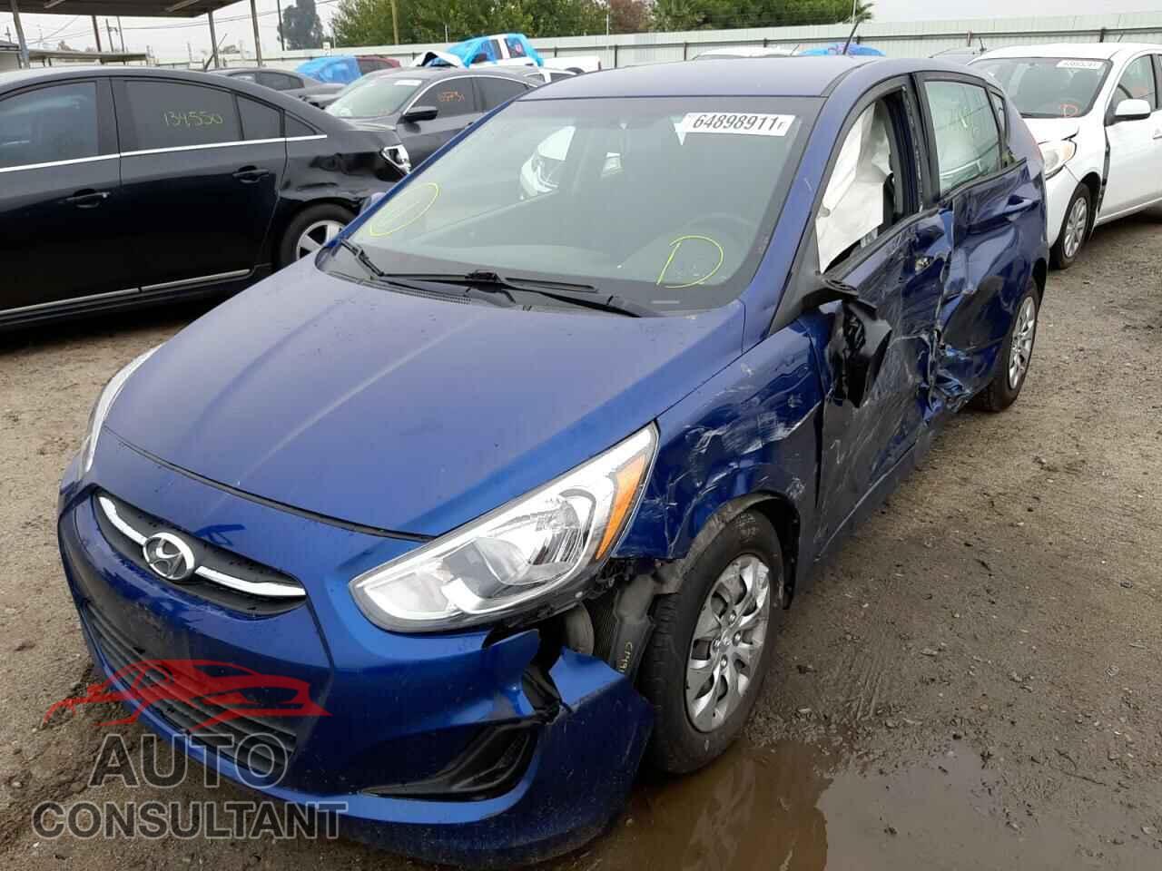 HYUNDAI ACCENT 2016 - KMHCT5AEXGU274963