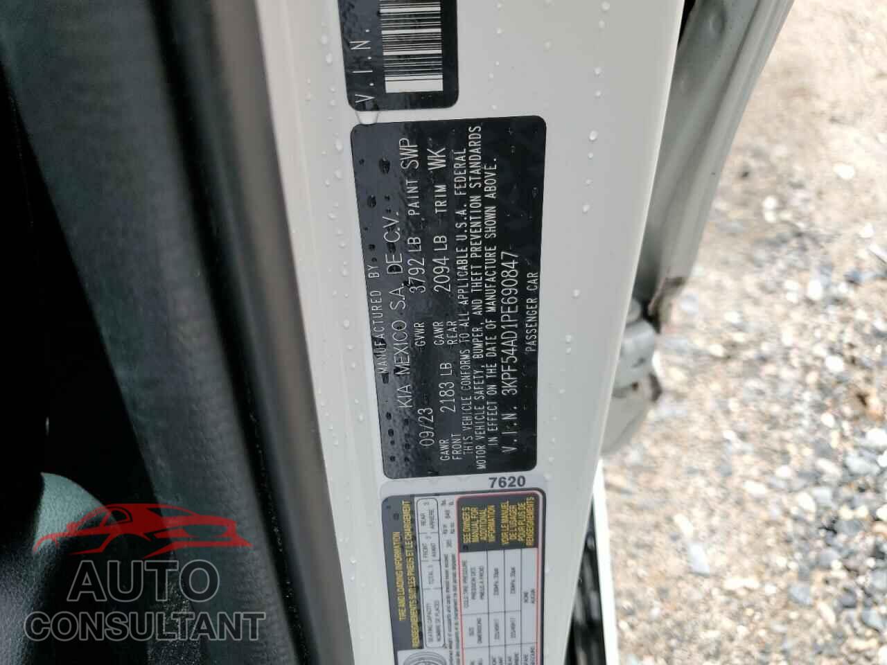 KIA FORTE 2023 - 3KPF54AD1PE690847