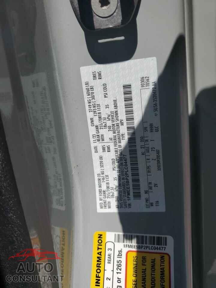 FORD BRONCO 2023 - 1FMEE5BP2PLC04477