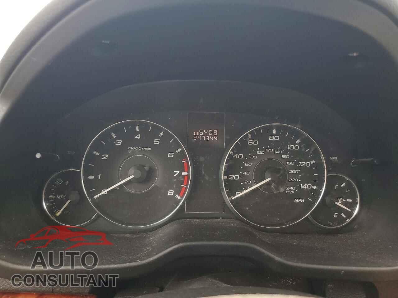 SUBARU OUTBACK 2011 - 4S4BRBLC3B3424835