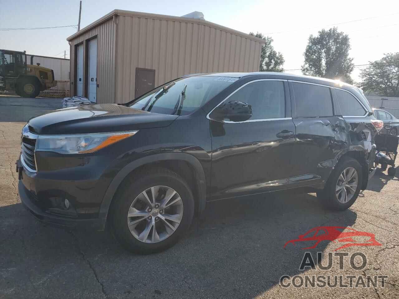 TOYOTA HIGHLANDER 2015 - 5TDJKRFH4FS173123