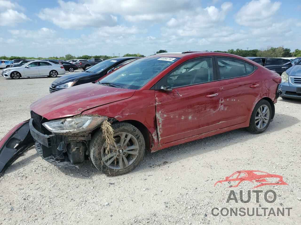 HYUNDAI ELANTRA 2017 - KMHD84LF0HU351234