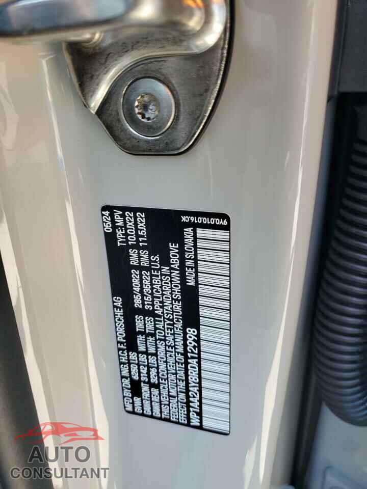 PORSCHE CAYENNE 2024 - WP1AA2AY8RDA12998
