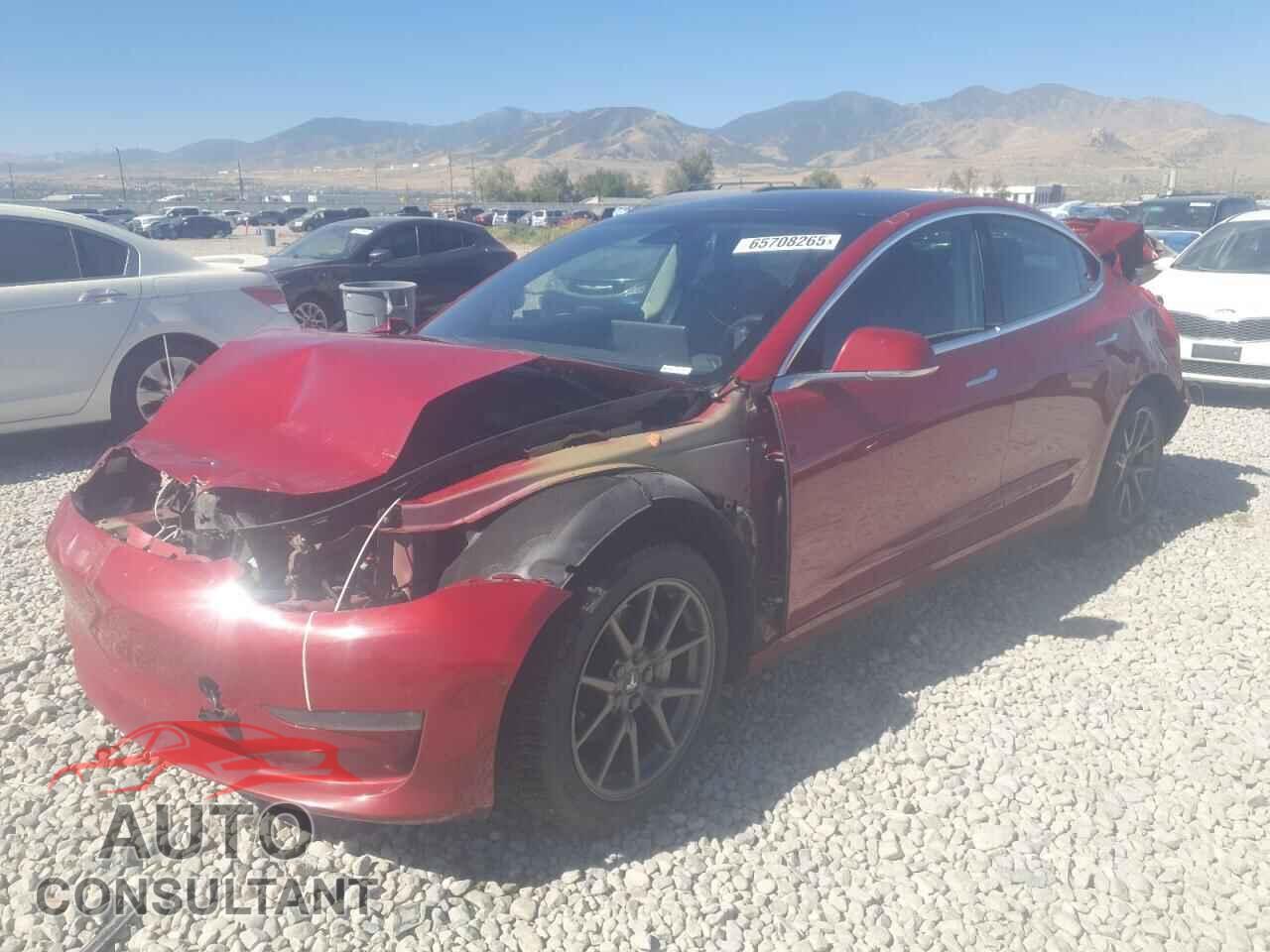 TESLA MODEL 3 2019 - 5YJ3E1EB5KF496755