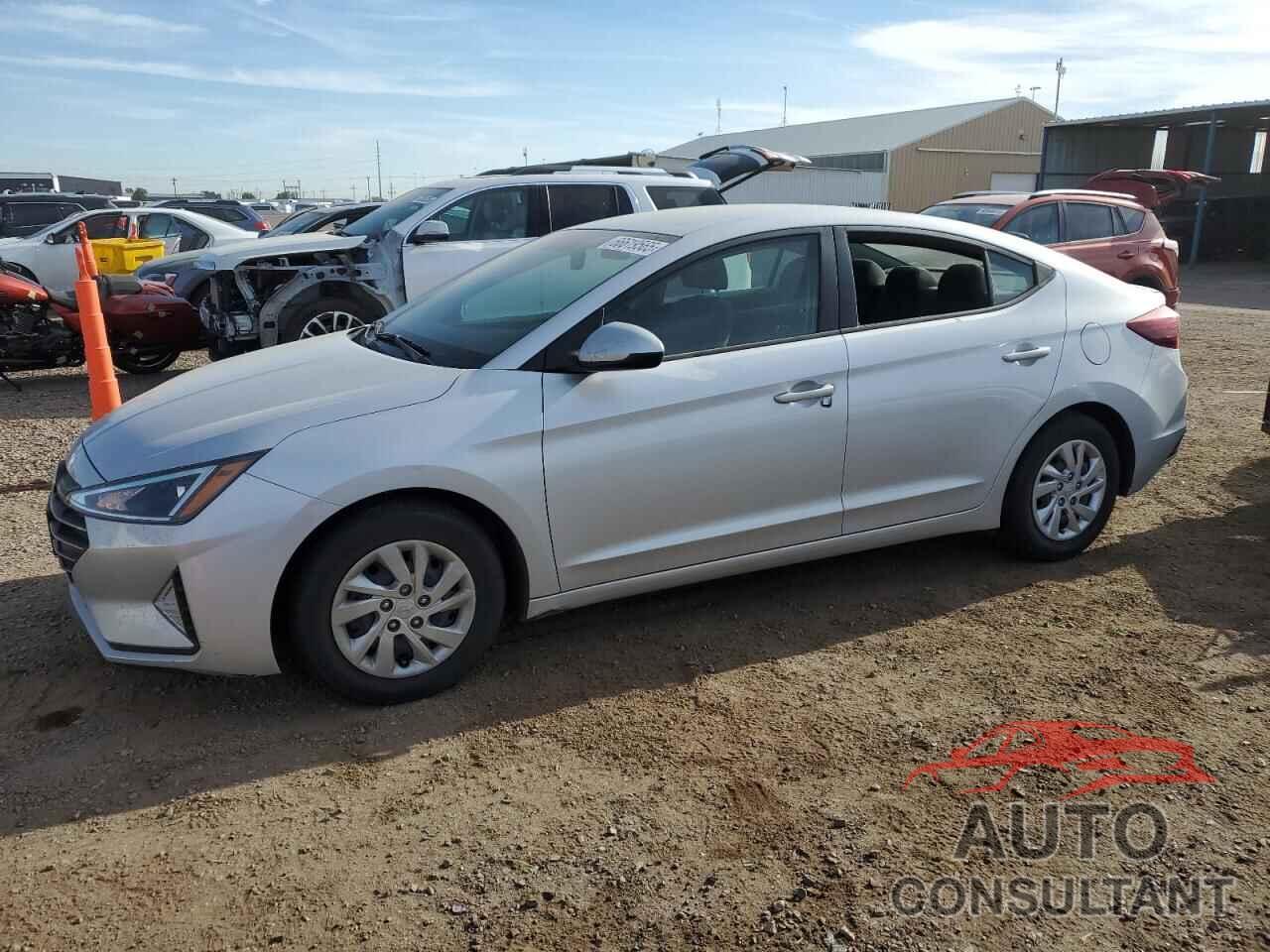 HYUNDAI ELANTRA 2019 - KMHD74LF2KU833391