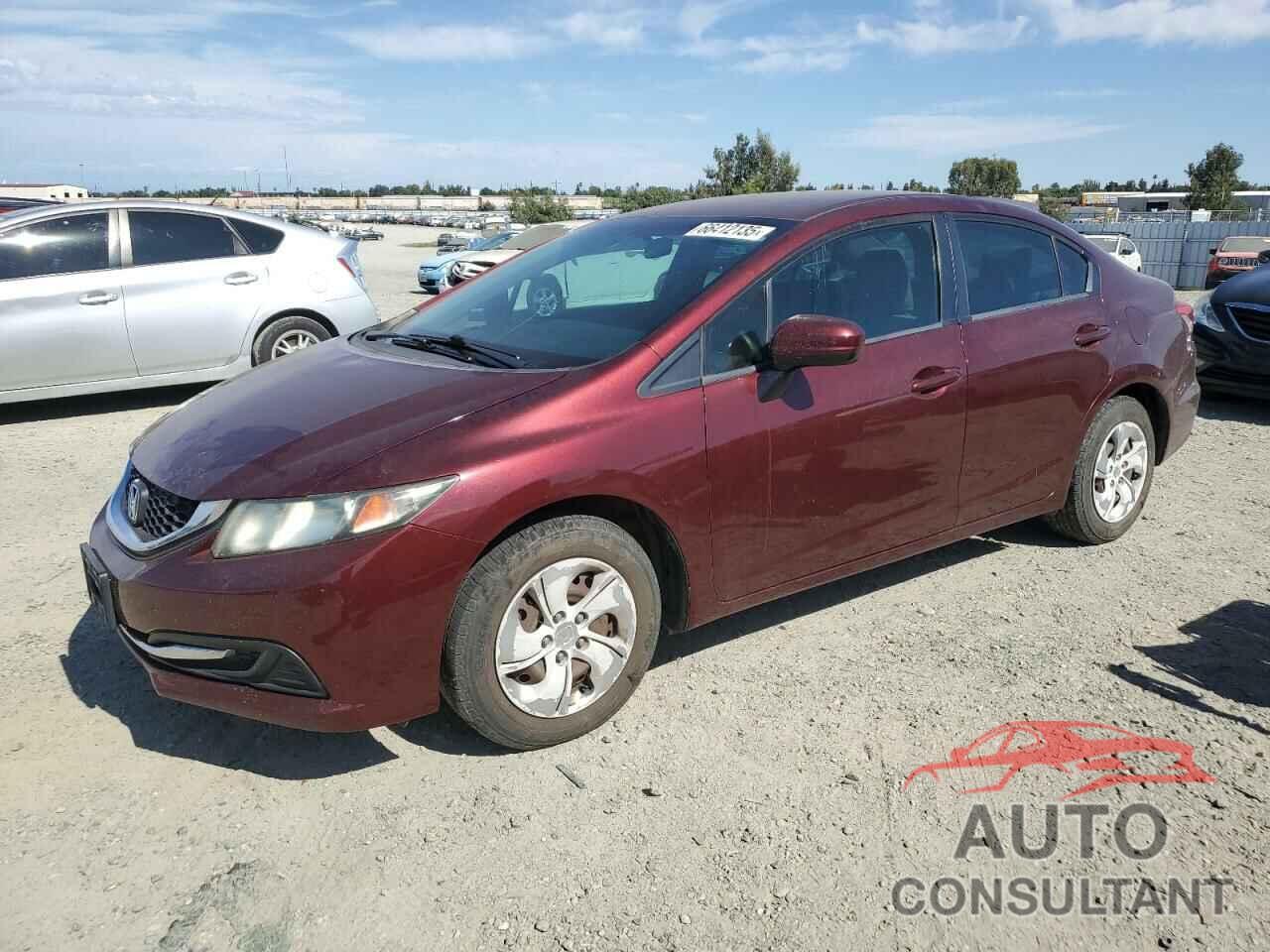 HONDA CIVIC 2014 - 19XFB2F50EE268967
