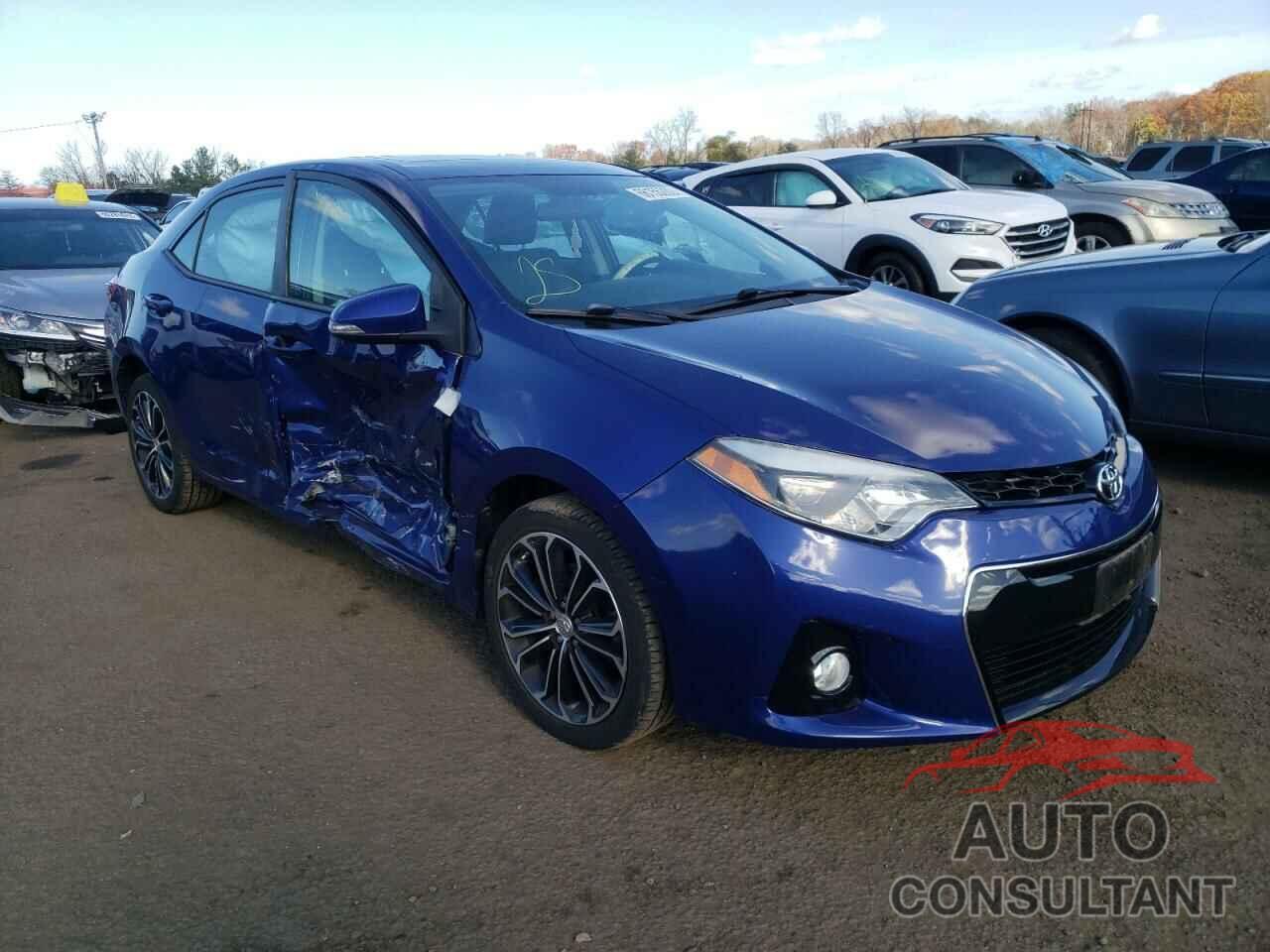 TOYOTA COROLLA 2016 - 2T1BURHE1GC557579