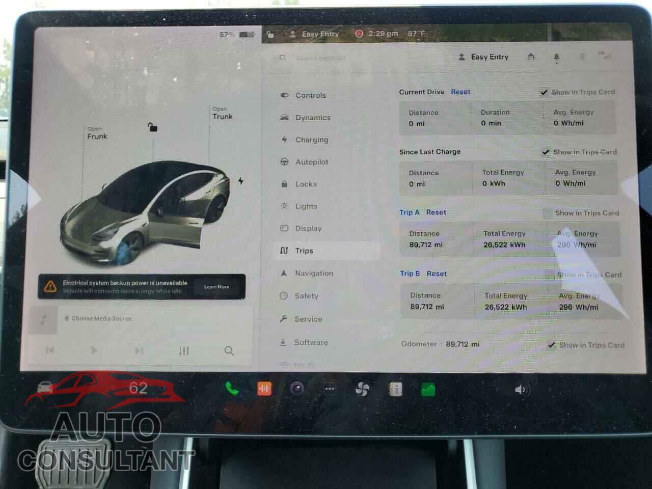 TESLA MODEL 3 2019 - 5YJ3E1EB2KF432673