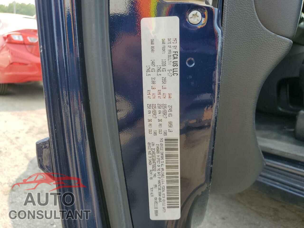 DODGE CARAVAN 2017 - 2C4RDGEG8HR766232