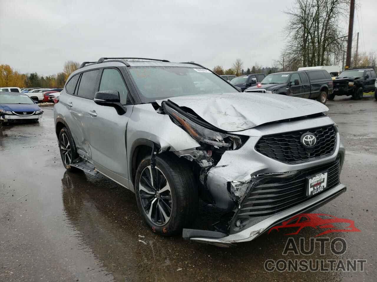 TOYOTA HIGHLANDER 2021 - 5TDLZRBH2MS144274
