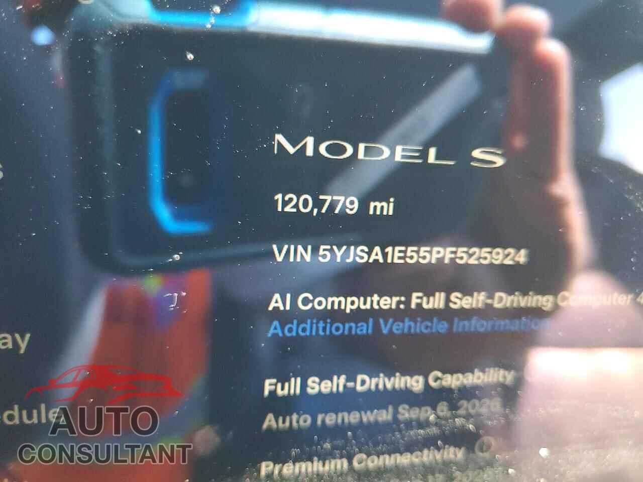TESLA MODEL S 2023 - 5YJSA1E55PF525924