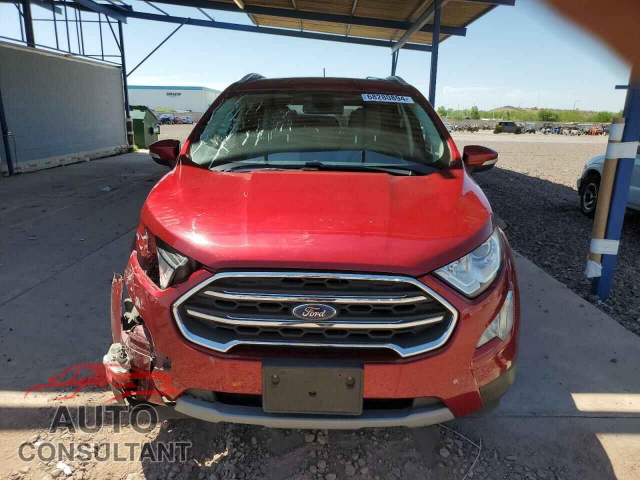 FORD ECOSPORT 2019 - MAJ6S3KL4KC309524