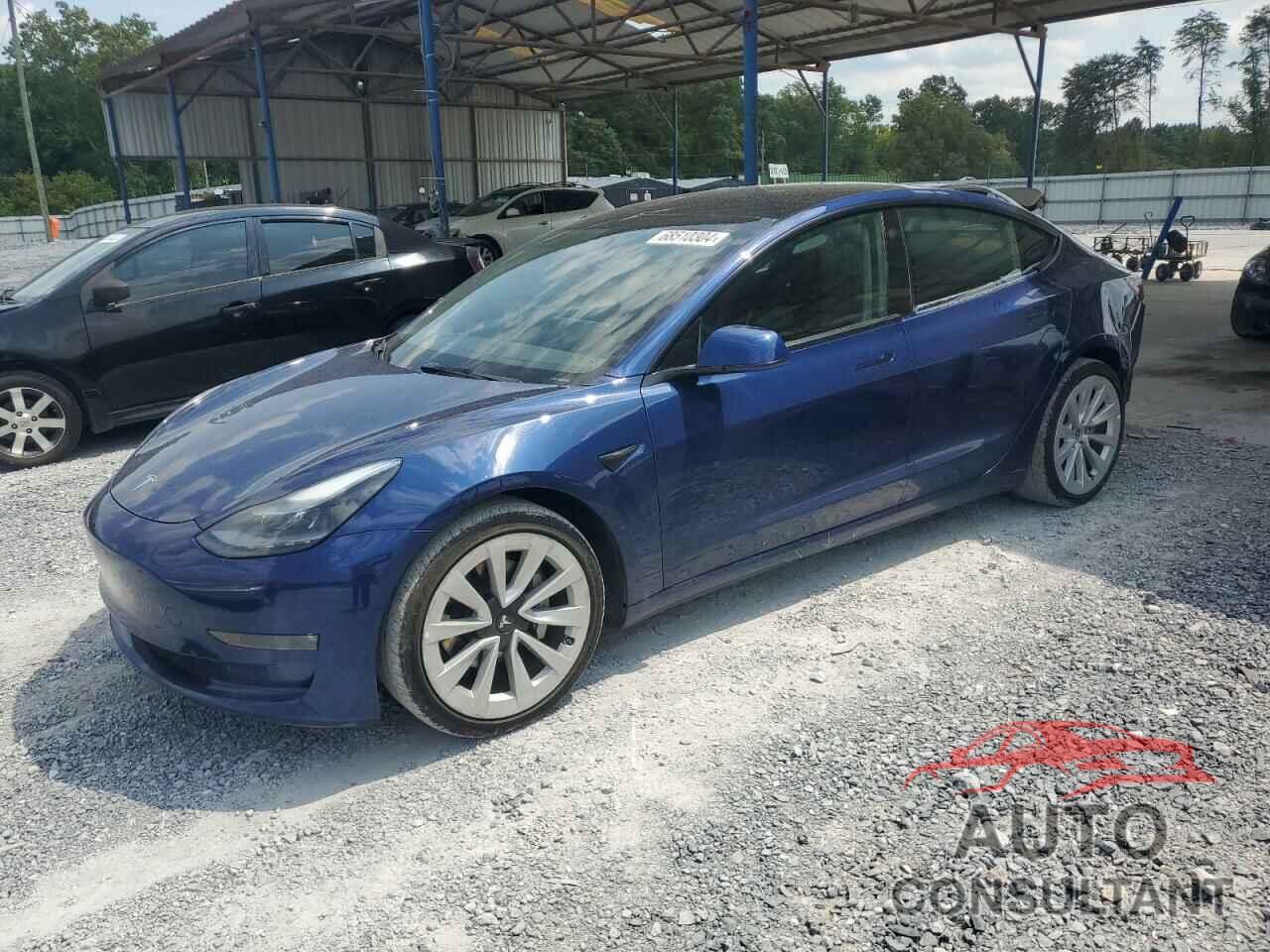 TESLA MODEL 3 2022 - 5YJ3E1EB8NF188029