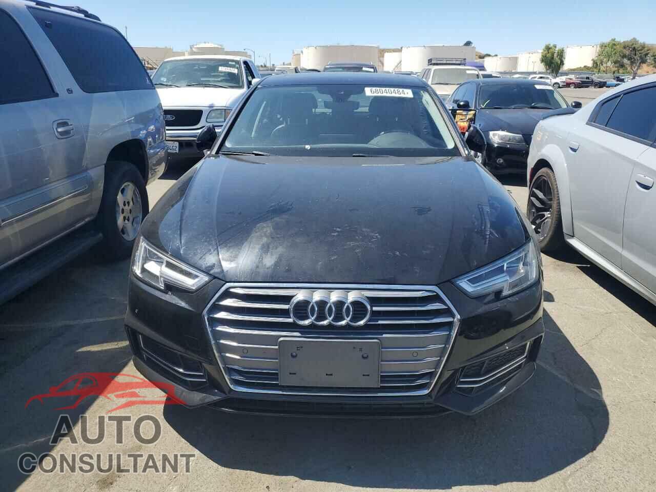 AUDI A4 2018 - WAULMAF45JA009125