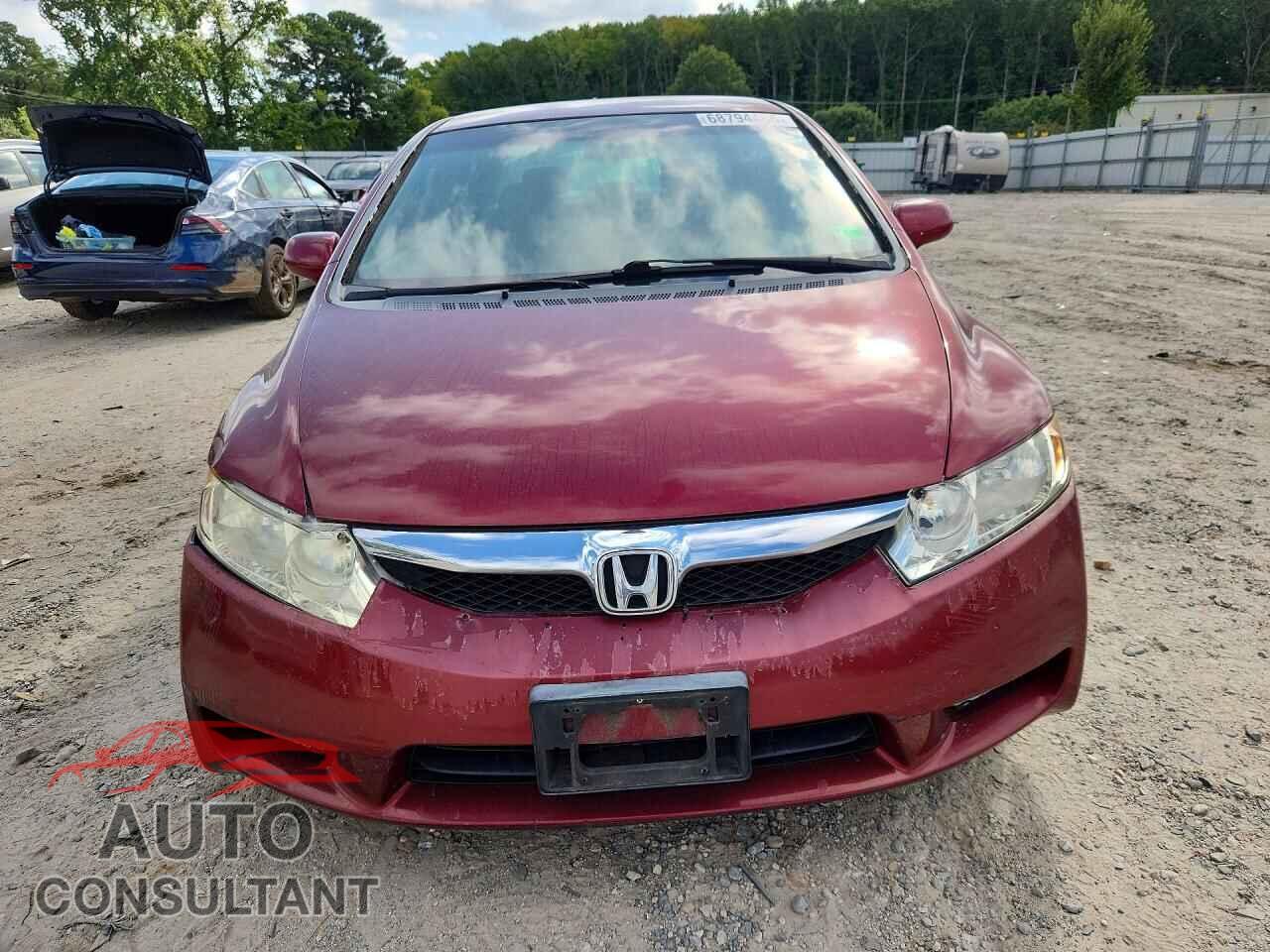 HONDA CIVIC 2009 - 19XFA16539E045597