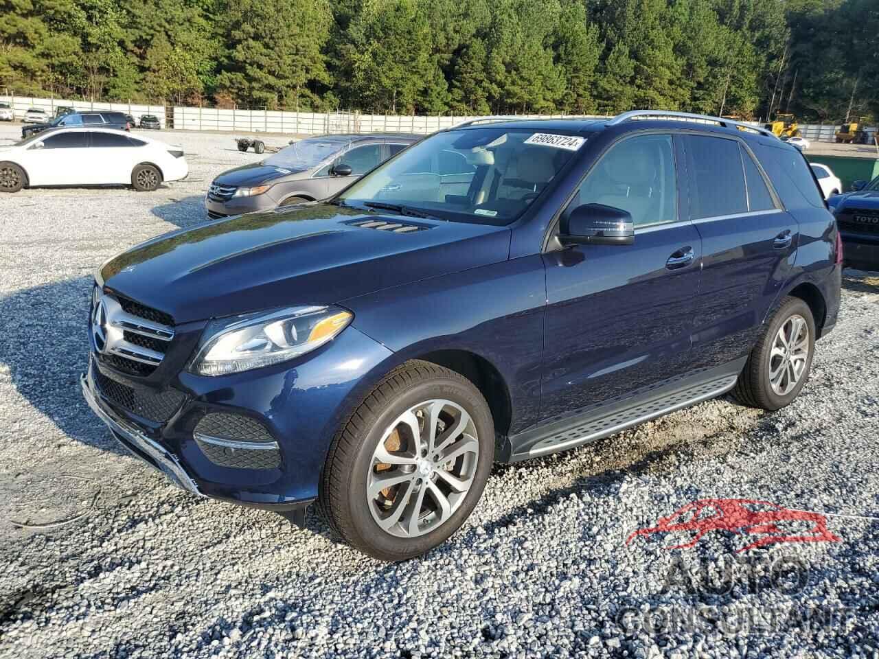 MERCEDES-BENZ GLE-CLASS 2016 - 4JGDA5JBXGA630619