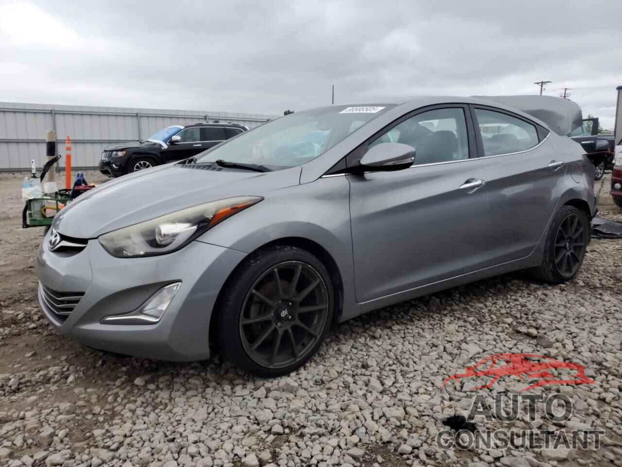 HYUNDAI ELANTRA 2015 - KMHDH4AE8FU358598