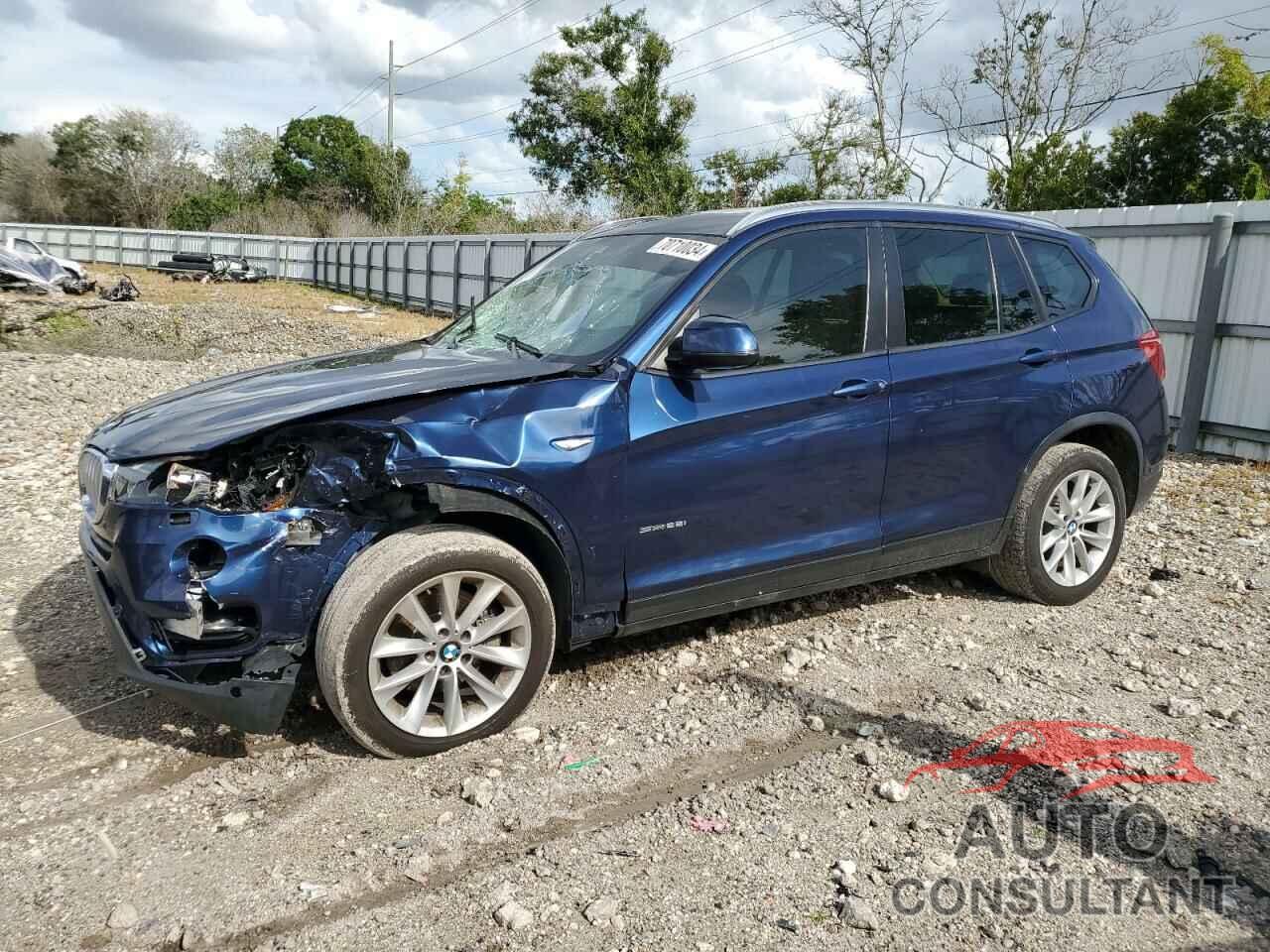 BMW X3 2017 - 5UXWZ7C33H0V93717