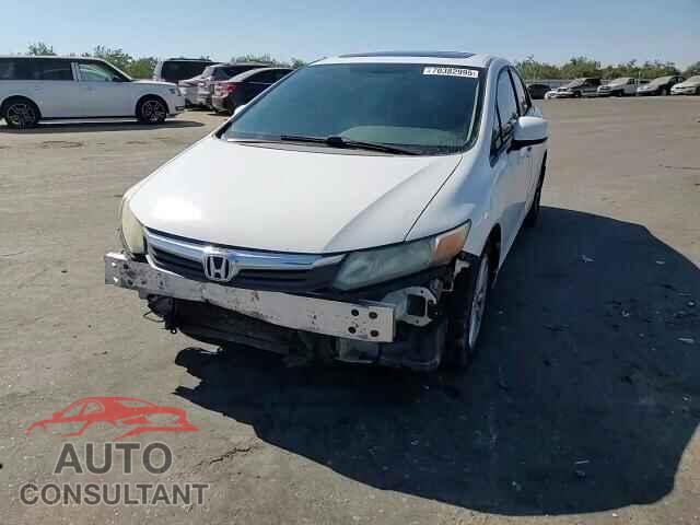 HONDA CIVIC 2012 - 2HGFB2F86CH584564