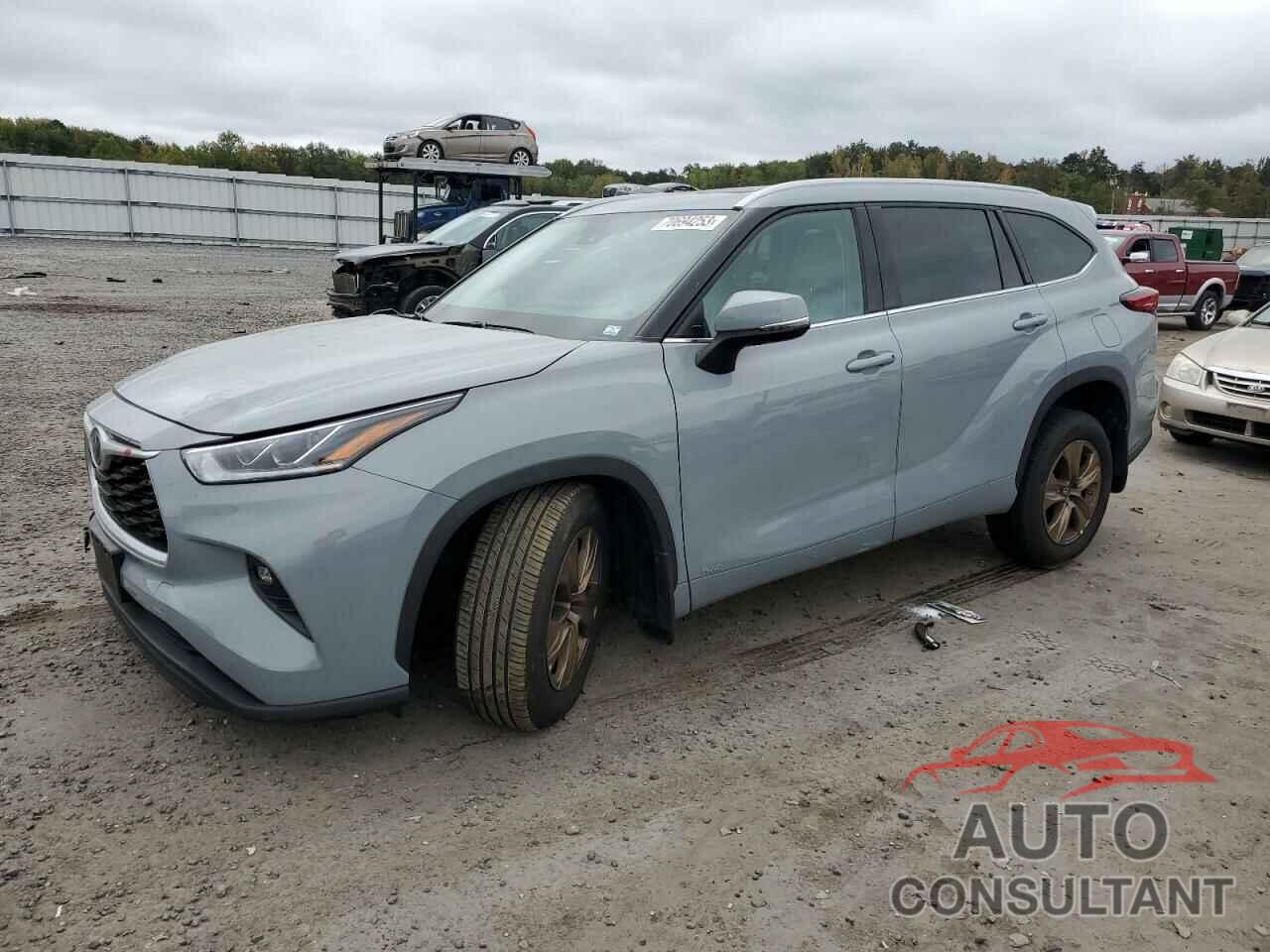 TOYOTA HIGHLANDER 2022 - 5TDABRCH5NS544888